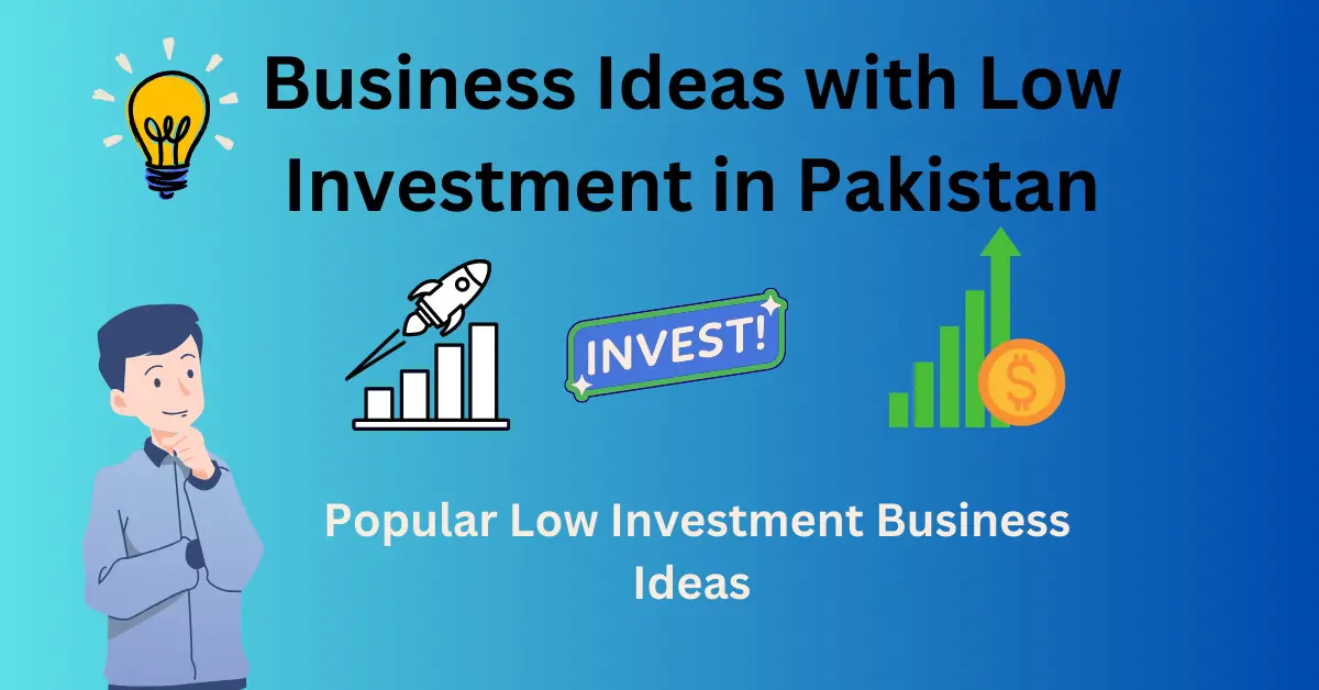 You are currently viewing Business Ideas with Low Investment in Pakistan