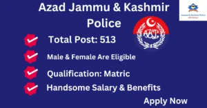 Read more about the article Azad Jammu and Kashmir Police Jobs