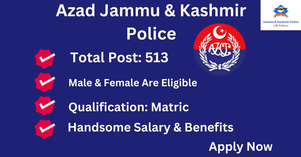 Read more about the article Azad Jammu and Kashmir Police Jobs