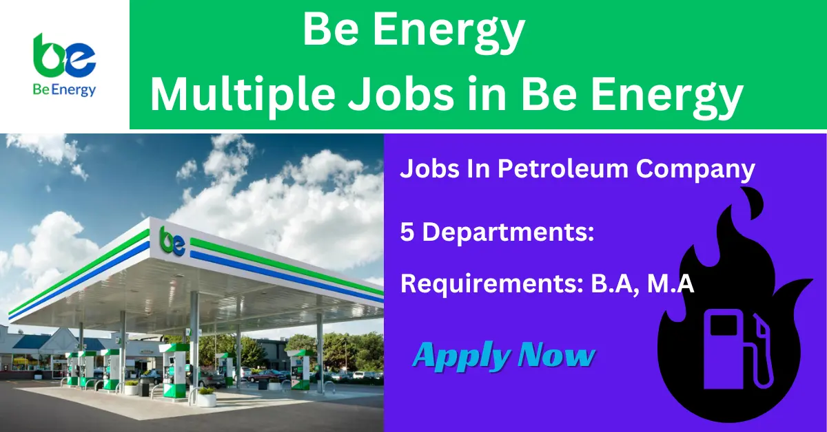 Read more about the article Multiple Jobs in Be Energy