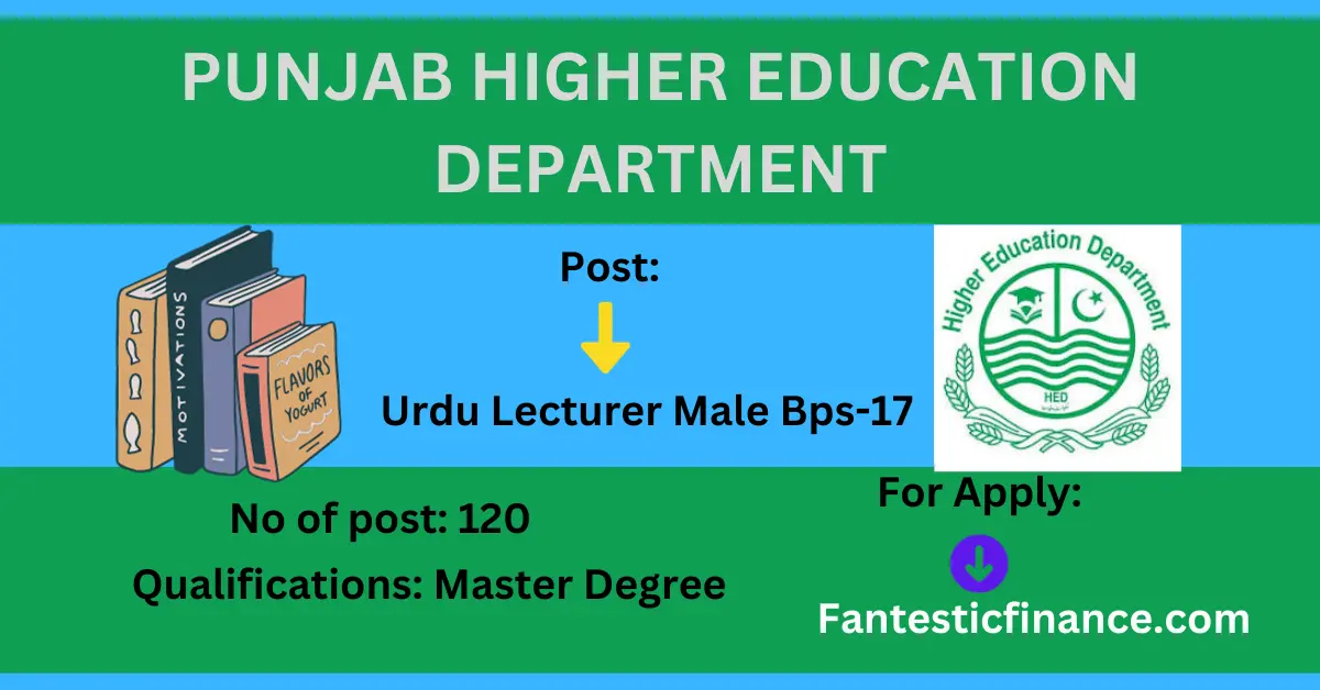 Read more about the article Urdu Lecturer Male Bps-17